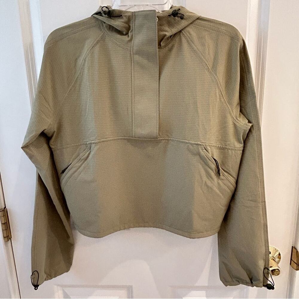 Athleta Boundless Crop Popover Hoodie Top XXS